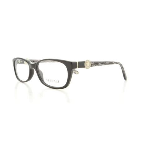 VERSACE Eyeglasses VE 3203 GB1 Black 51MM 